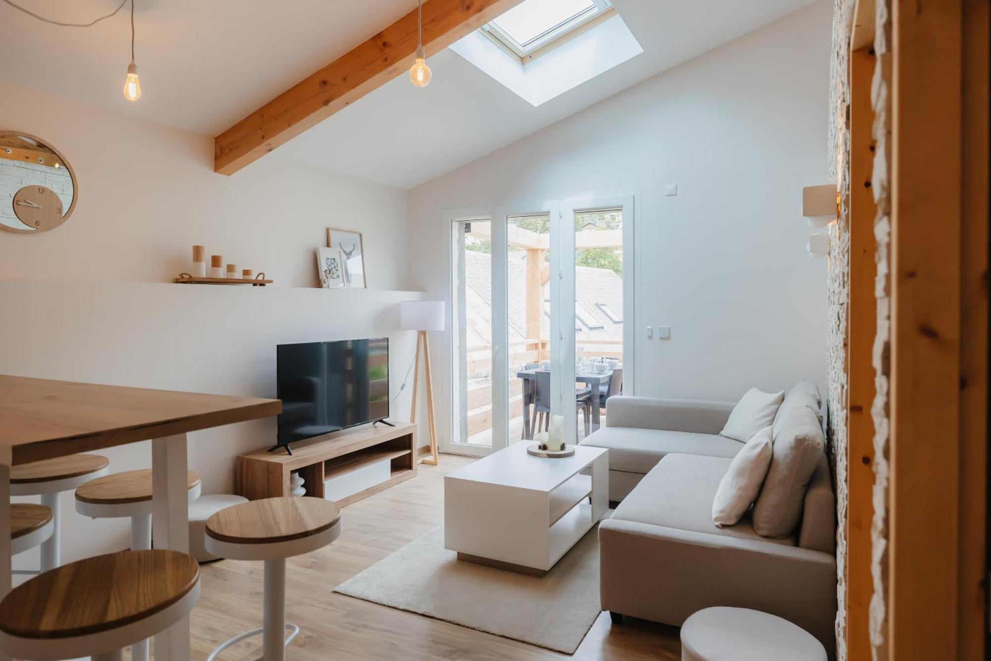 Chaleureux Appartement 8 Couchages #4 Embrun Extérieur photo